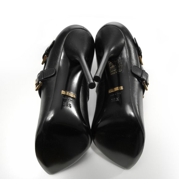 New Authentic Gucci Studded Black Ankle Booties - Picture 4 of 14